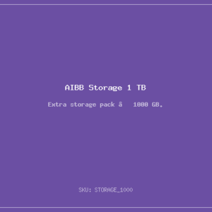 AIBB Storage 1 TB